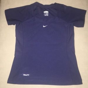 Nike fit dry kids short sleeve